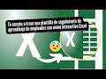 Excel Seguimiento de Aprendizajes Empleados