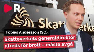 SD-toppen rasar mot aktivismen på Skatteverket