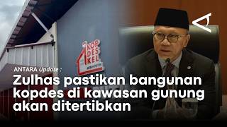 Zulhas confirms that misplaced rural cooperative buildings in mountainous areas will be regulated