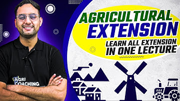 Agricultural Extension | All in one lecture