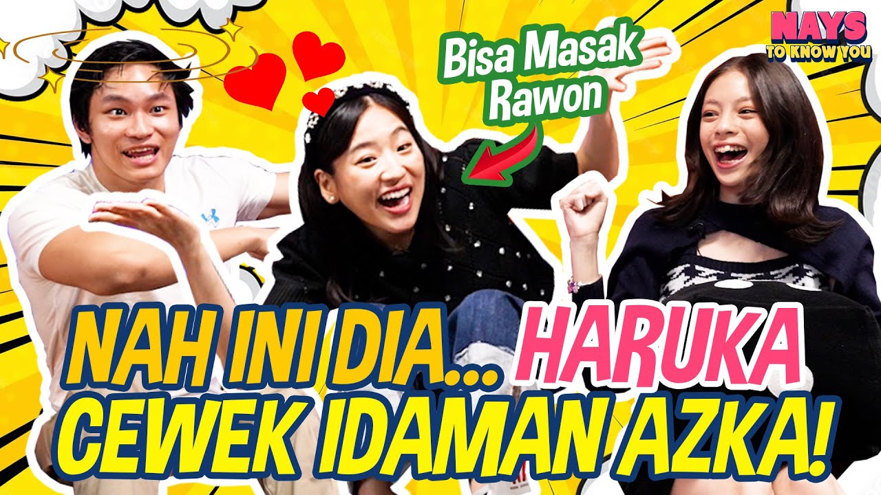 AZKA CORBUZIER GOMBALIN HARUKA, NADA EMOSI ?!!