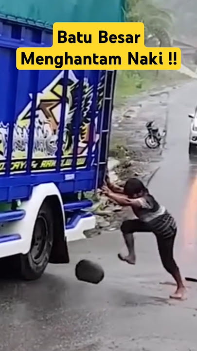 Bahaya‼️Aksi Nekat Kernet Truck Oleng Di Tanjakan ⁉️🔥 #automobile #truck #trukoleng #funny #amazing