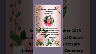 Cassia O'Garro #obituariessvg Details