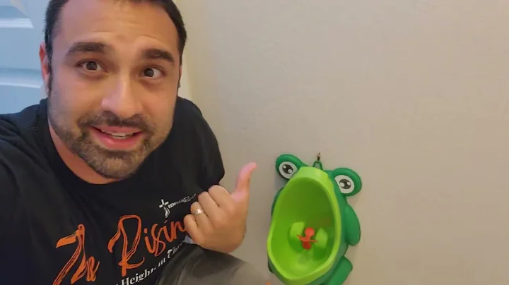 Frog Pee Cute Potty Training Urinal Review
