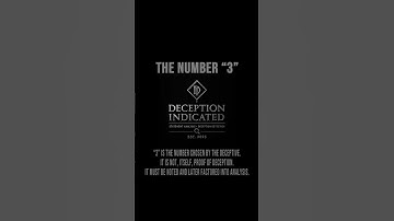 The Number “3” — Noted in Context