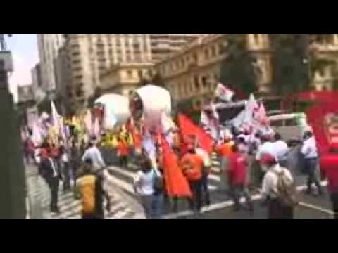 Manifestation Fora Sindical and other centrals - D...