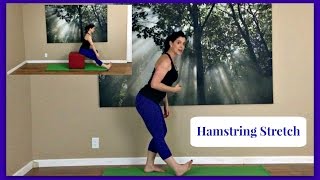 Dynamic & Effective Standing (or Seated) Hamstring Stretch