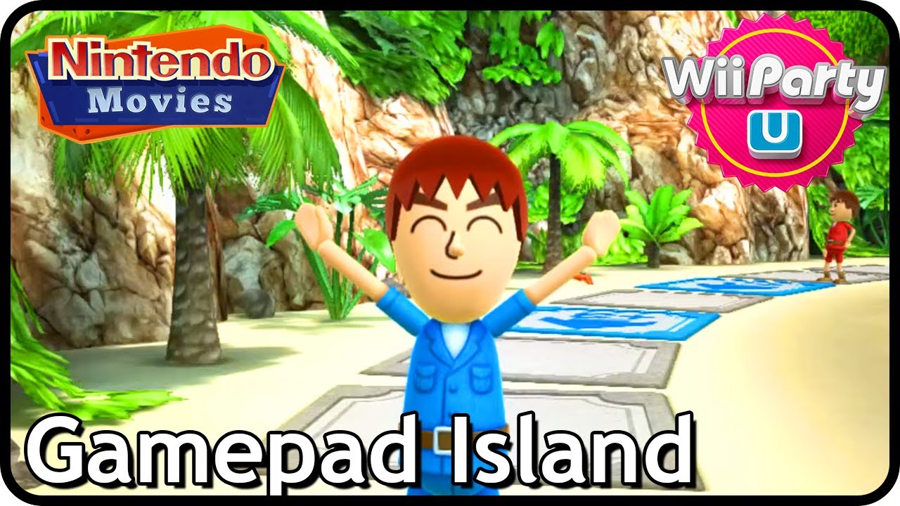 Wii Party U Gamepad Island (2 Players, Maurits vs Rik) YouTube