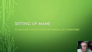 How to emulate a Color Computer in MAME part 1 of 2