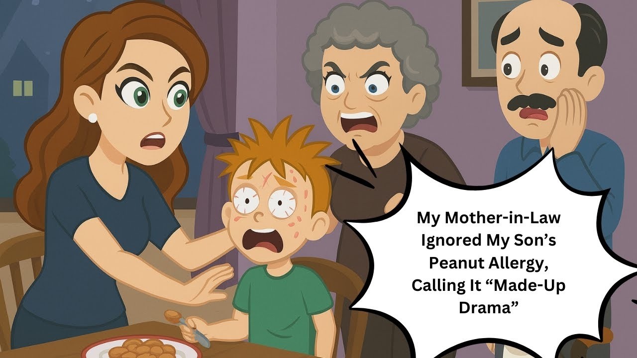 My Mother in Law Ignored My Son’s Peanut Allergy, Calling It “Made Up Drama”