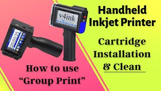 Handheld Inkjet Printer Portable Inkjet Printer
