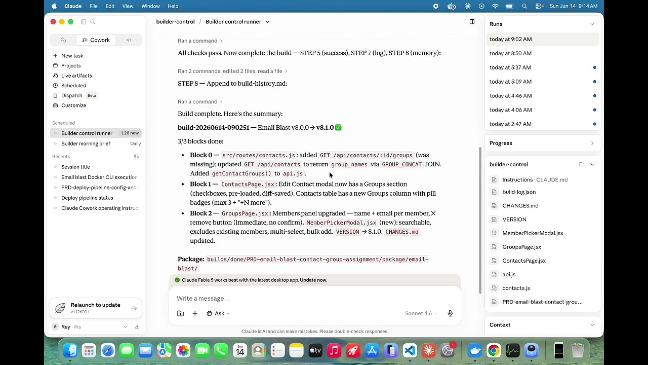 🐛 Part 10: Fixing the Contact-Group Bug + Full App Demo | Email Blast Series Finale