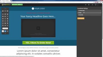 InstaBuilder 2.0 Review & Tutorials (Part 12 - b)  How to Add Scarcity Using Countdown Timer