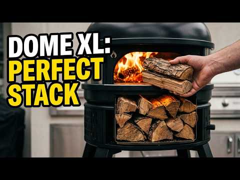 The Gozney Dome XL need some Hardwood, let's stack it