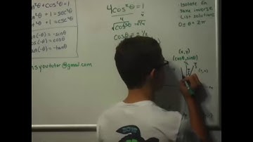 Pre-Calculus - Trig Equations