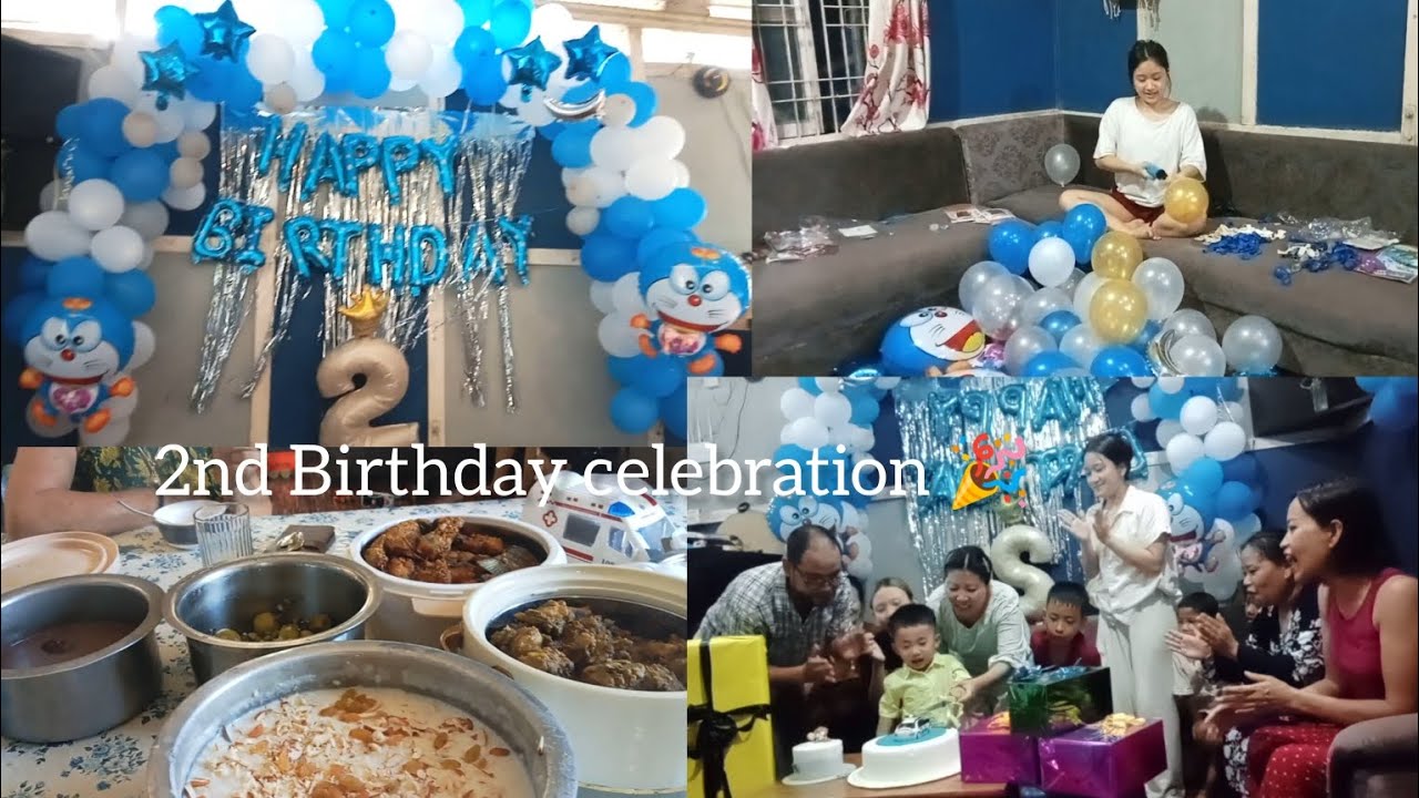 My Son's 2nd Birthday Celebration 🎉🎁🥰||With Suprise Gifts🎁🥰🧿||