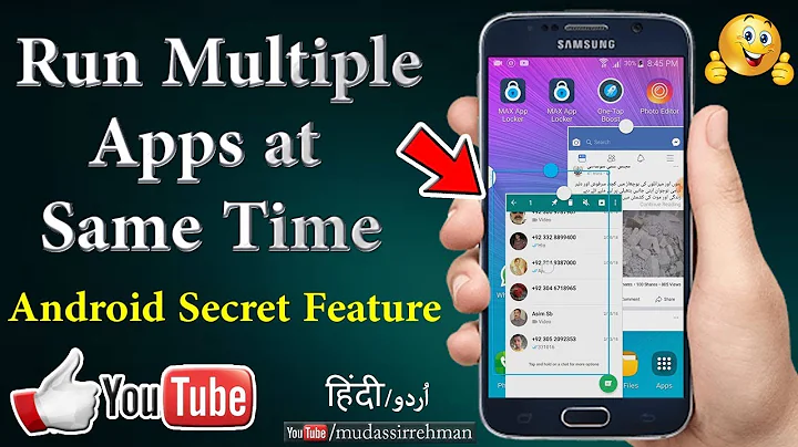 How to Run Multiple Apps at Same Time | Android New Secret Feature