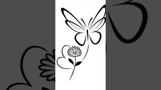 #Titli with flower..✨