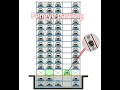 Multi-column linkage vertical lift garage operation demonstration.#automatedparking #parkingsystem