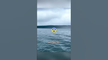 Mọi người hoảng sợ khi thấy sóng thần nhưng #shorts