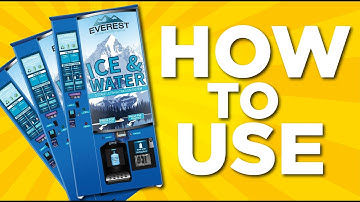 How to use the BEST ICE VENDING MACHINE