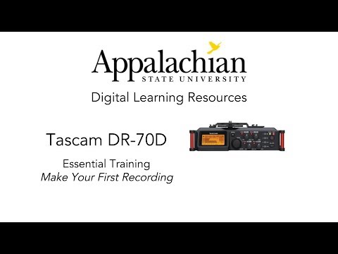 Tascam DR-70D Make