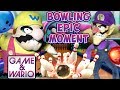 Waluigi vs wario  game  wario  bowling match  