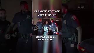 Nypd pursuit in the Bronx #shorts #nypd #livepd #pursuit #police