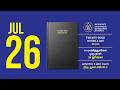 ஜூலை 26 | 24 மணித்துளிகள் - ஒரு நாள் | July 26 | 24 Hours A Day | Alcoholics Anonymous | Tamil