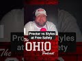Josh Proctor vs Sonny Styles at FS for playing time #shorts #ohiostate #theohiopodcast