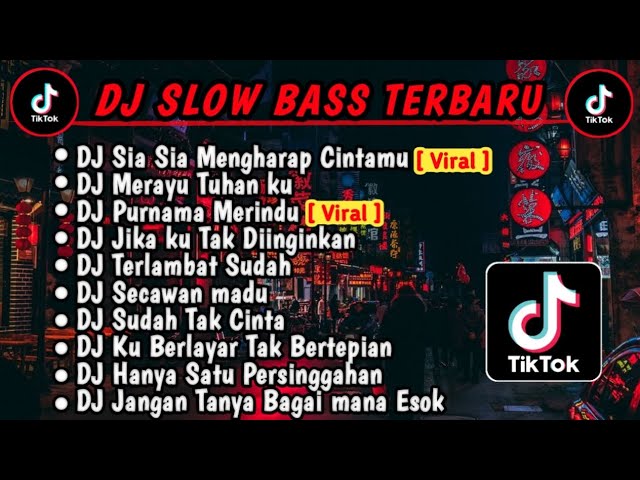 DJ SLOW BASS TERBARU | DJ VIRAL TIKTOK FULL BASS 🎵 DJ SIA SIA MENGHARAP CINTAMU | FULL ALBUM class=