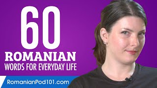 60 Romanian Words for Everyday Life - Basic Vocabulary #3