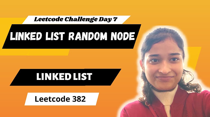 Linked List Random Node 🔥 | Leetcode 382 | Linked List