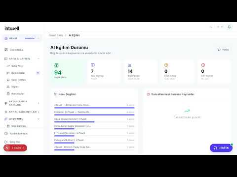 Bilgi bankası — PDF/URL/Excel yükle