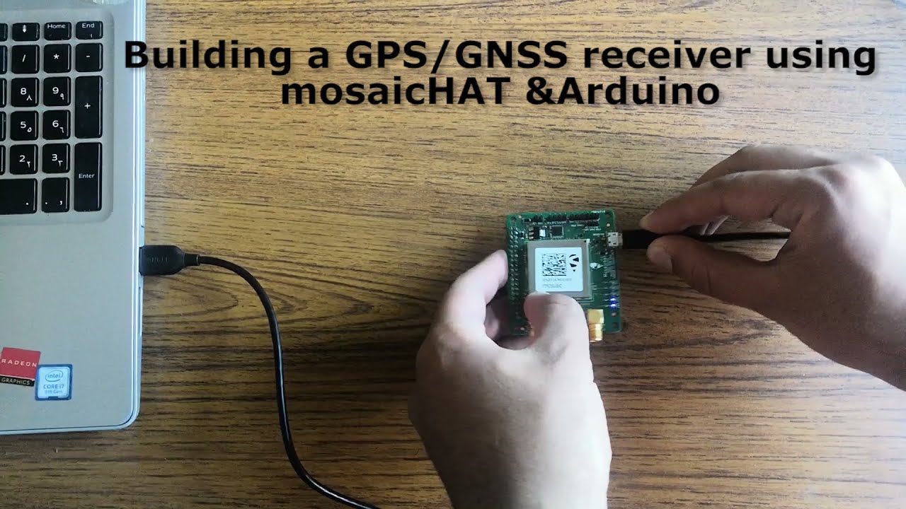 Building a GPS/GNSS module receiver using mosaicHAT and Arduino