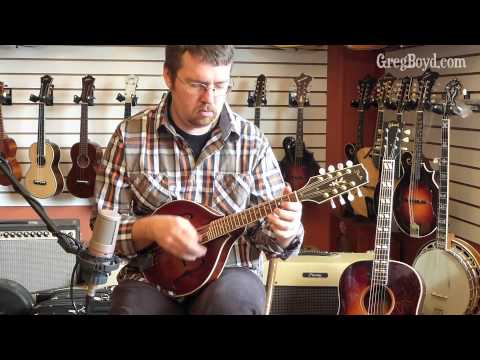 prucha banjo tailpiece 2002 Prucha A-5 Mandolin