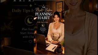 The Night-Before Planning Habit | Productivity Tips | Life Grow | Daily Tips by Maya