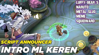 Backsound intro Mobile legends Keren | Download script