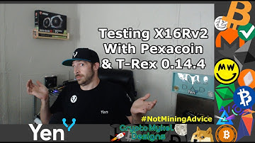 Mining Update - X16Rv2 Testing Mining Pexacoin On HiveOs And Windows