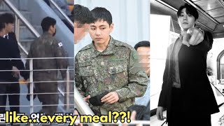 Taehyung sang a few songs at the event in his military unit?!! Here’s how K-media reports😂