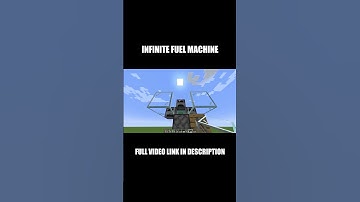 INFINITE FUEL MACHINE #shorts #minecraft #minecrafttutorial