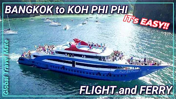 How do I get from Bangkok to Phi Phi Island?