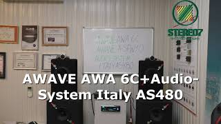 Awave AWA 6C+Audio-System Iltaly AS 480+Awave A-SFW10. Тест, обзор и много музыки.