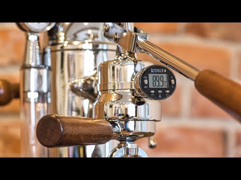 Thermometer and shot timer for La Pavoni