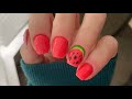 Watermelon Nail Art | Dip Powder and Gel Liner Paints + Giveaway | Shameless Nails