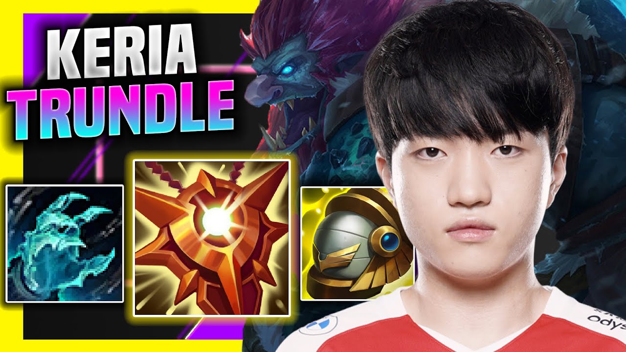 LEARN HOW TO PLAY TRUNDLE SUPPORT LIKE A PRO! T1 Keria Plays Trundle