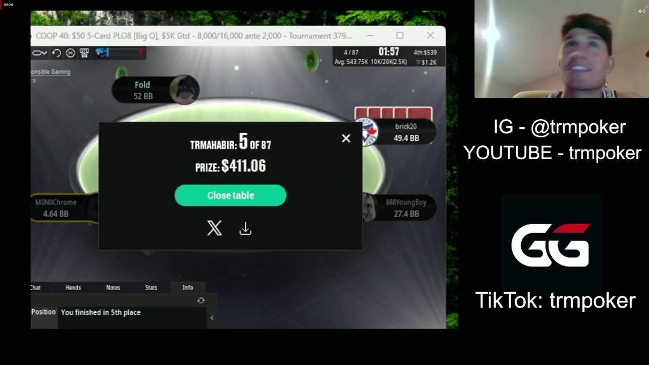 a $50 buy-in tourney