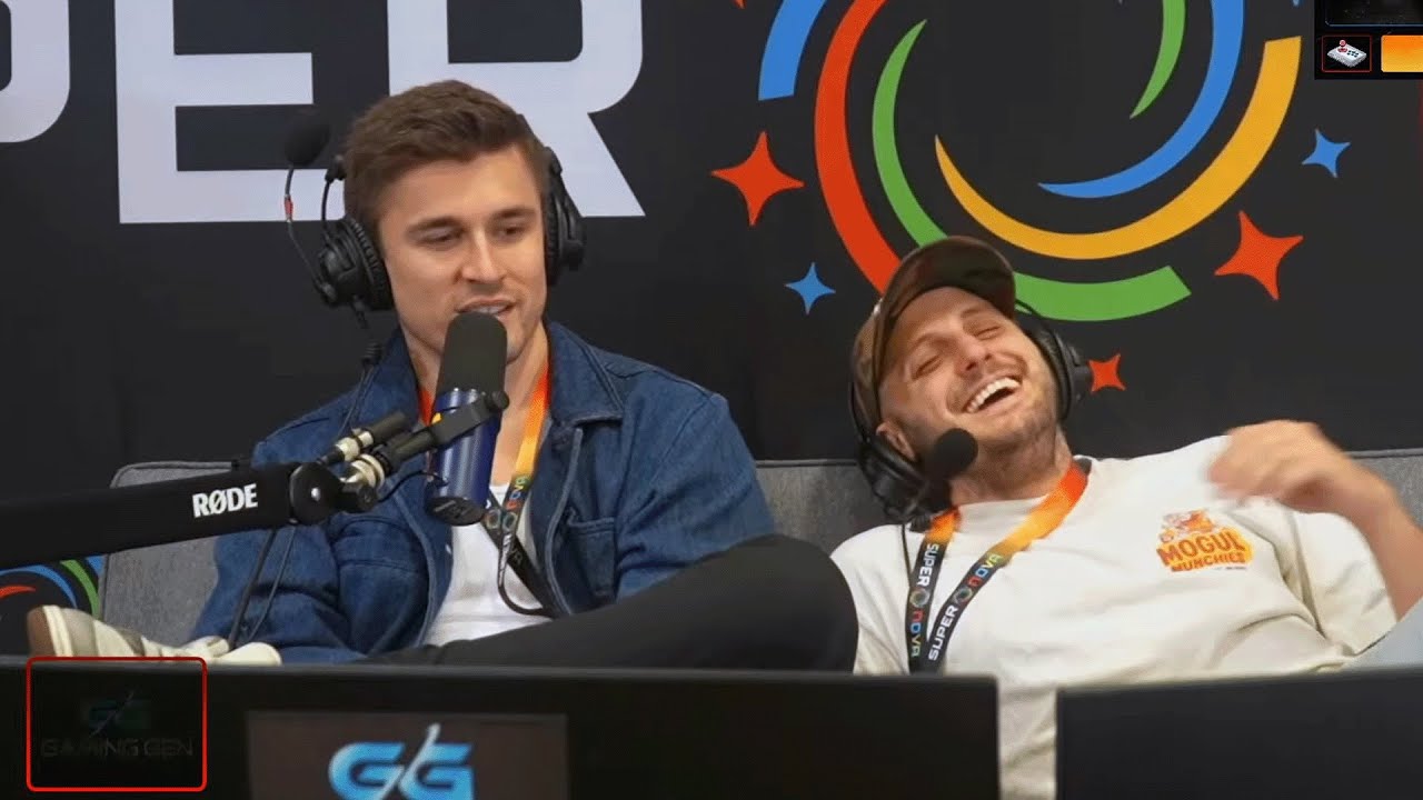 slime and ludwig "commentate" supernova 2025