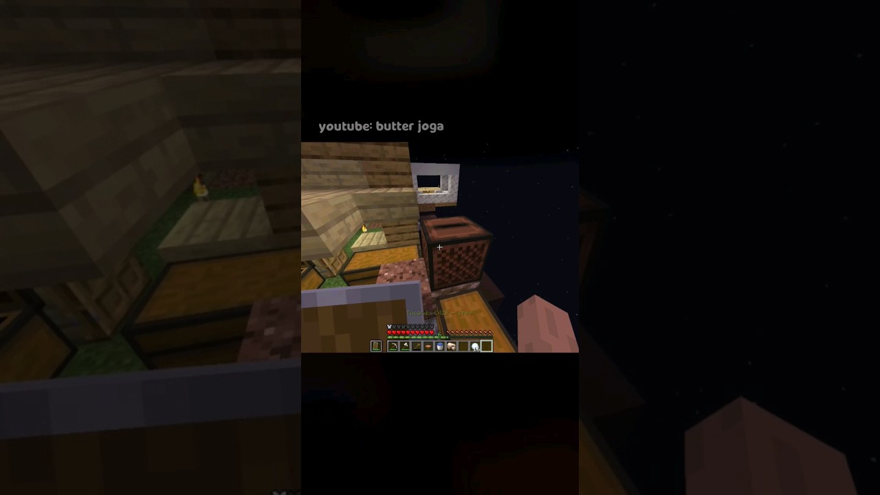 muita informação no minecraft um bloco #shorts