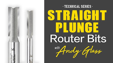 Straight Plunge Router Bit | Amana Tool Technical Series
